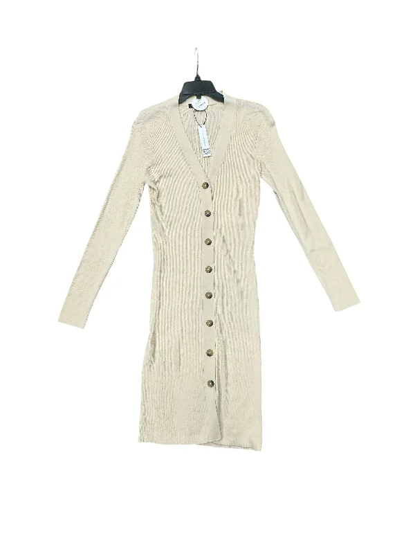 Cardigan By Sanctuary In Cream, Size: L