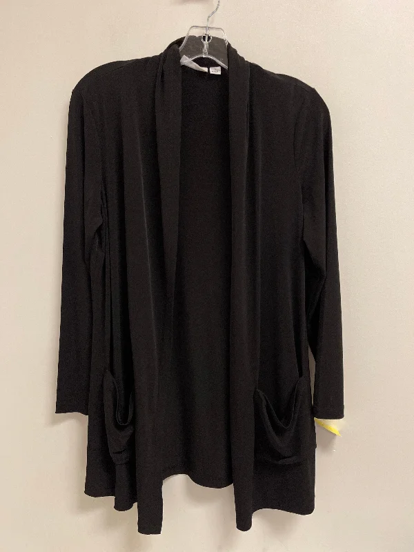 Cardigan By Susan Graver In Black, Size: S