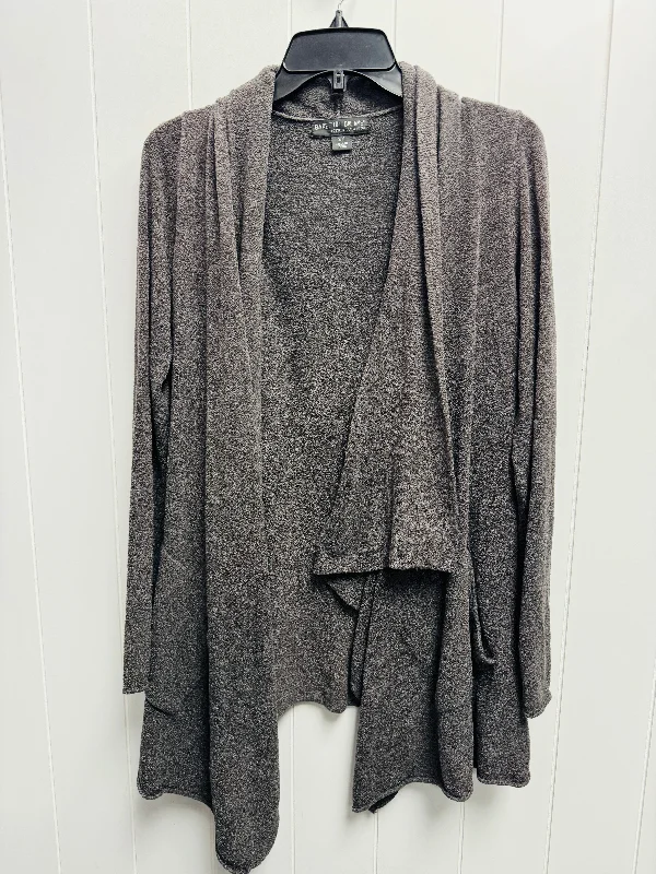 Sweater Cardigan By Barefoot Dreams In Grey, Size: S