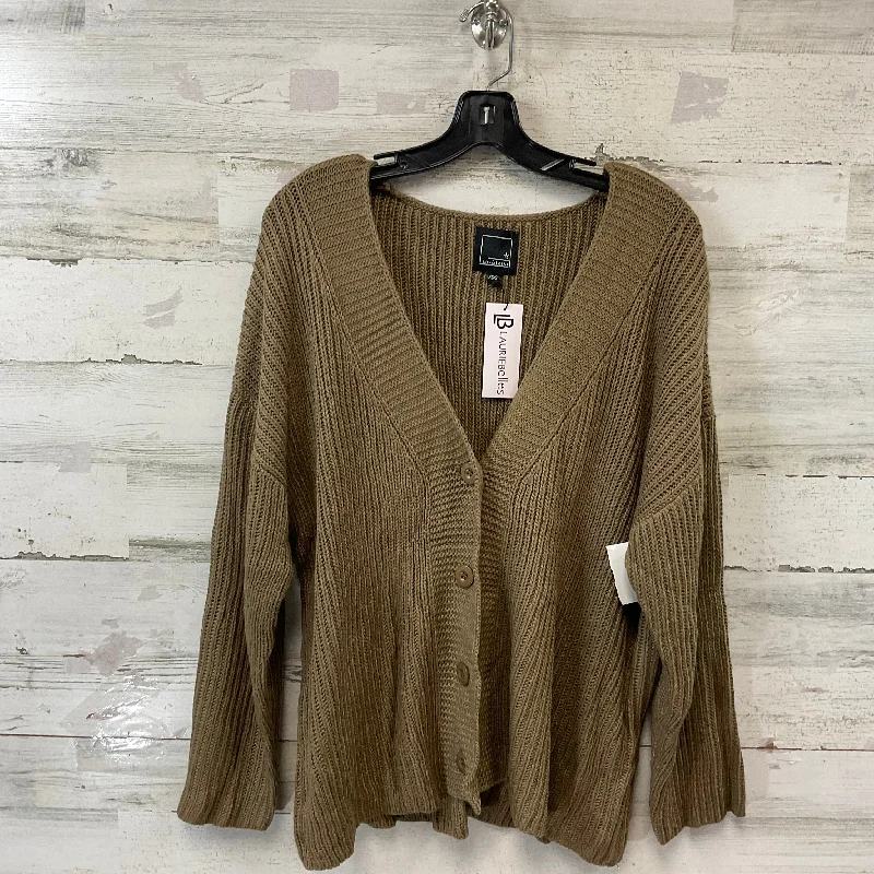 Sweater Cardigan By LILY & LOTTIE In Brown, Size: XS / S