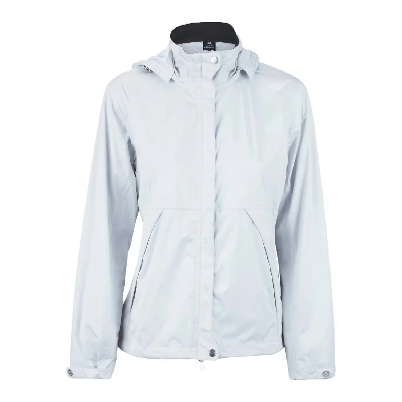 Women's Merion Rain Jacket In Pearl