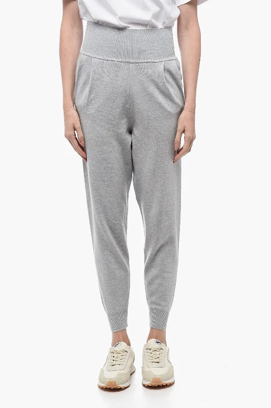 Art Essay Cashmere Joggers Pant with Pleats