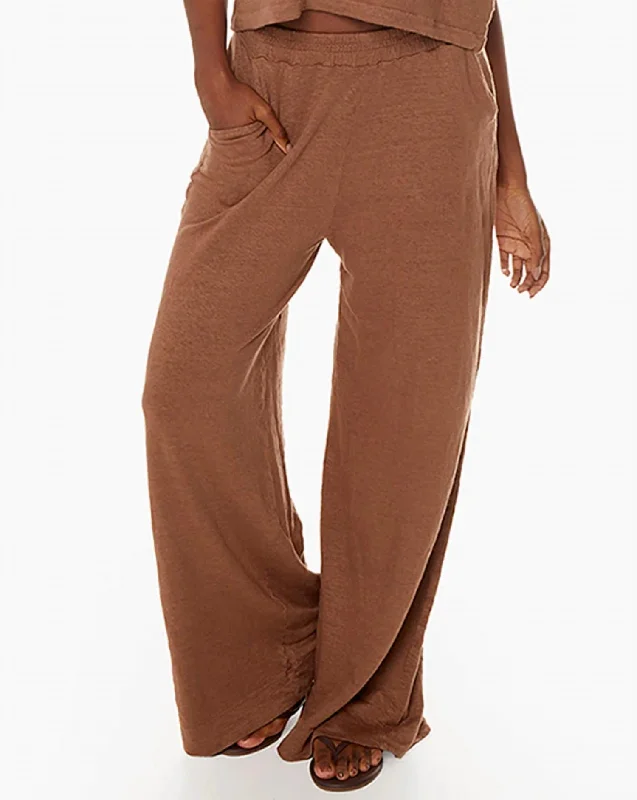 Brise D'ete Pants In Mocha