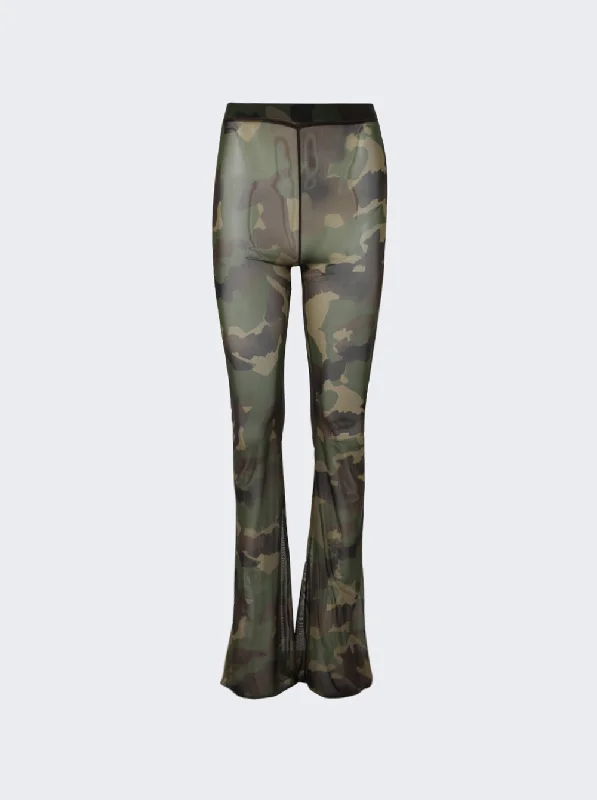 Camo Mesh Pants