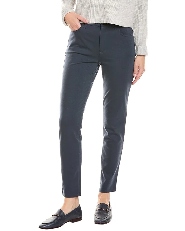 EILEEN FISHER Petite High-Waist Slim Jean