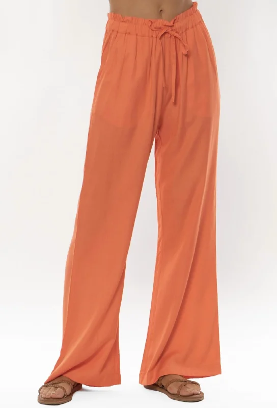 Fiona Woven Pants In Afterglow