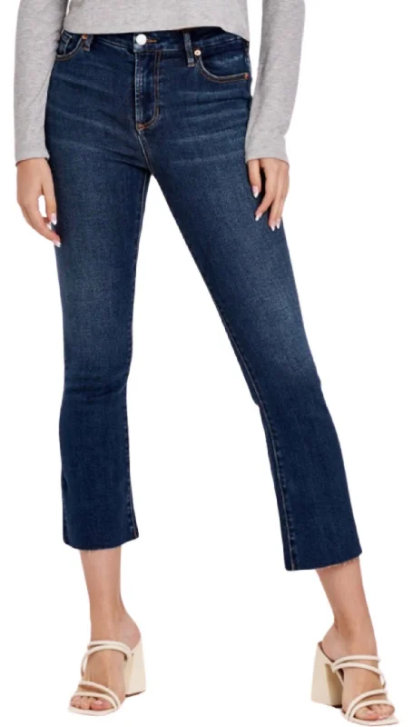 Jeanne Cropped Flare Jeans In Palmira