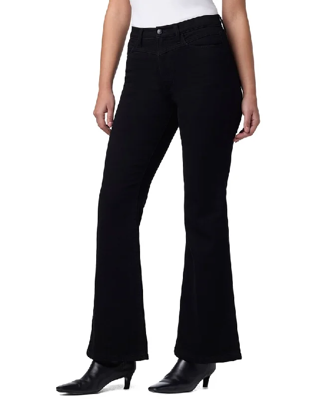 JOE'S Jeans Black Rinse High-Rise Flare Jean