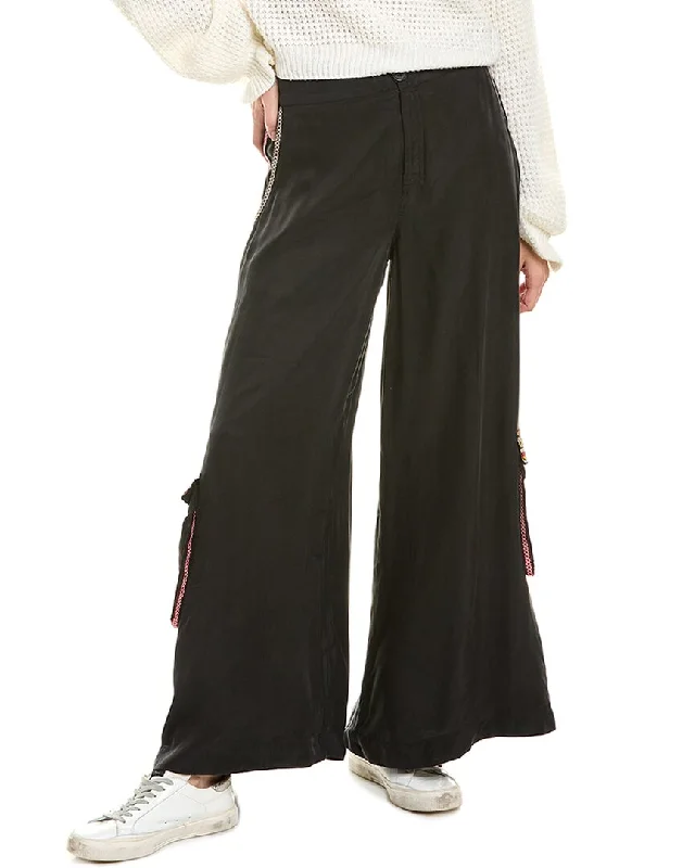 Johnny Was Clementine Palazzo Cargo Pant