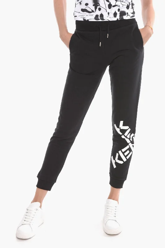 Kenzo Printed logo Joggers With drawstrings