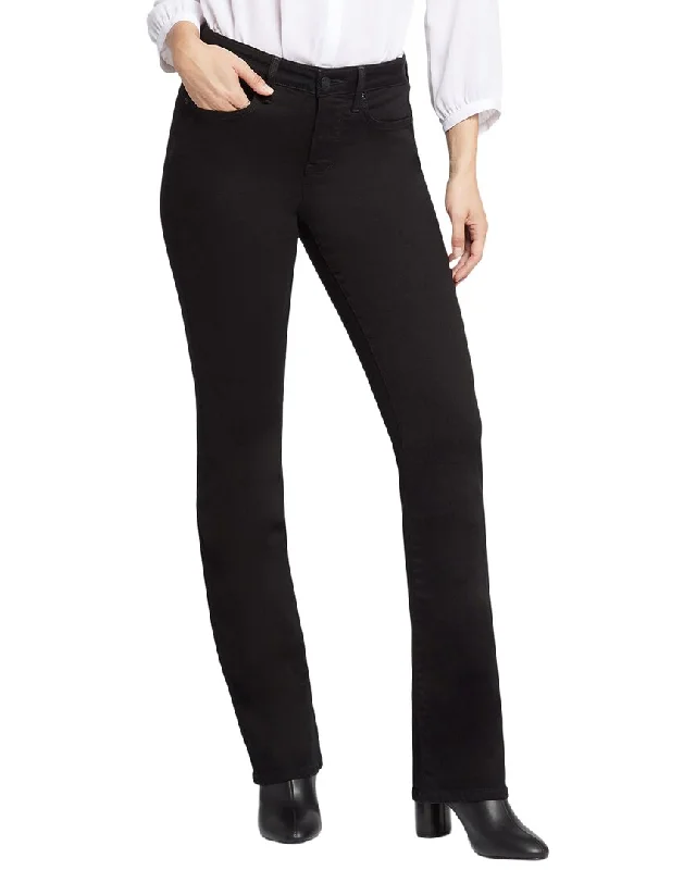 NYDJ Petite Barbara Black Bootcut Jean