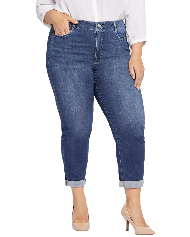 NYDJ Plus Girlfriend High-Rise Skinny Jean