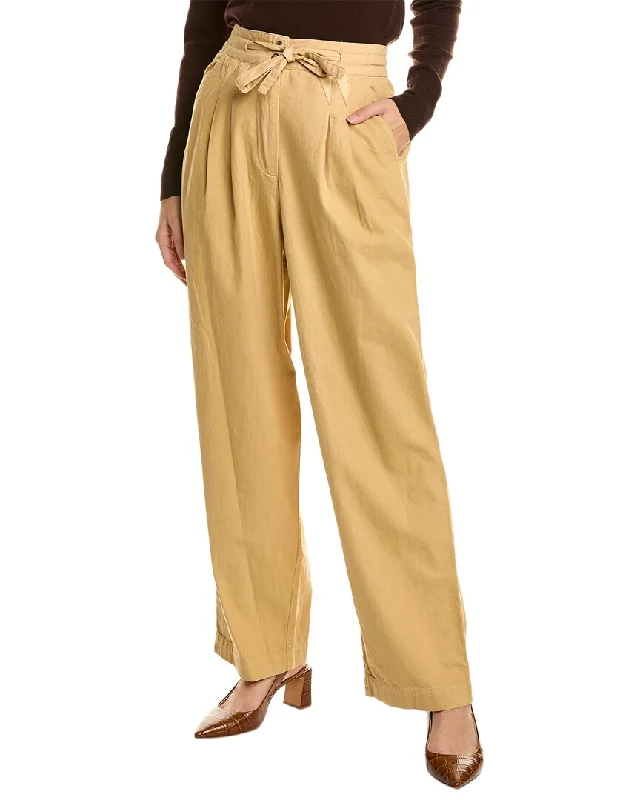 SEA NY Therese Twill Pleated Pant