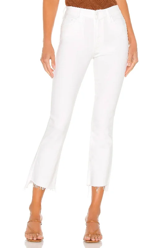 The Insider Crop Step Fray Jeans In Fairest Of Them All