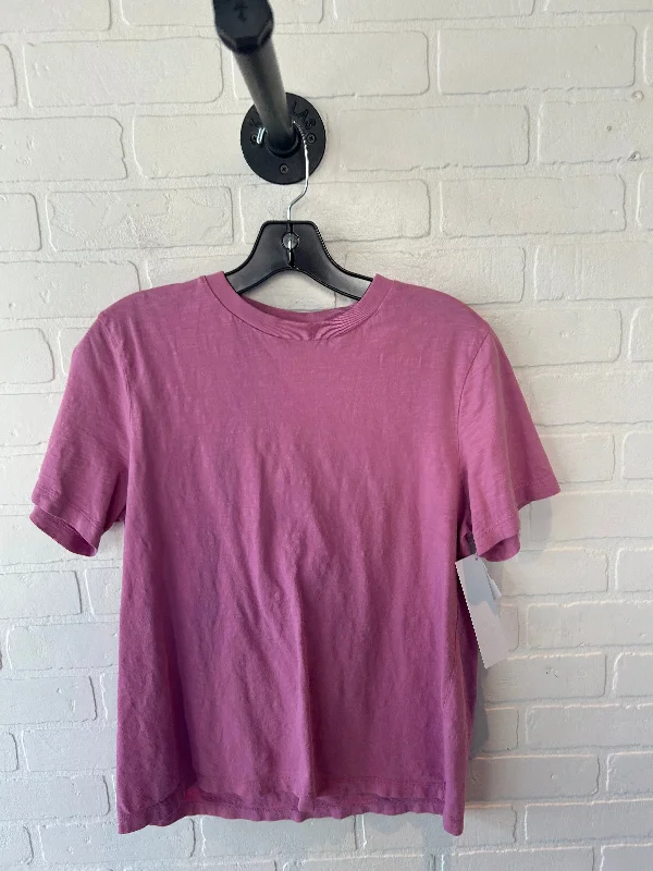 Top Short Sleeve Basic By Scotch & Soda In Pink, Size: M